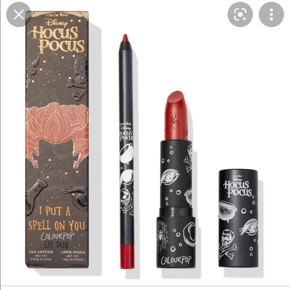 Colourpop Disney Hocus Pocus - I Put a Spell on You - Lip Duo 2pc Set